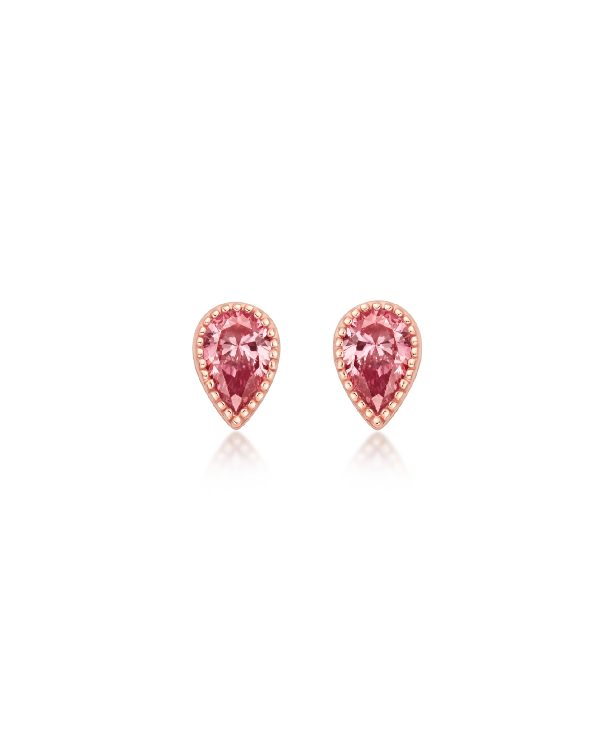 Olivia Stud Earring Peony Pink