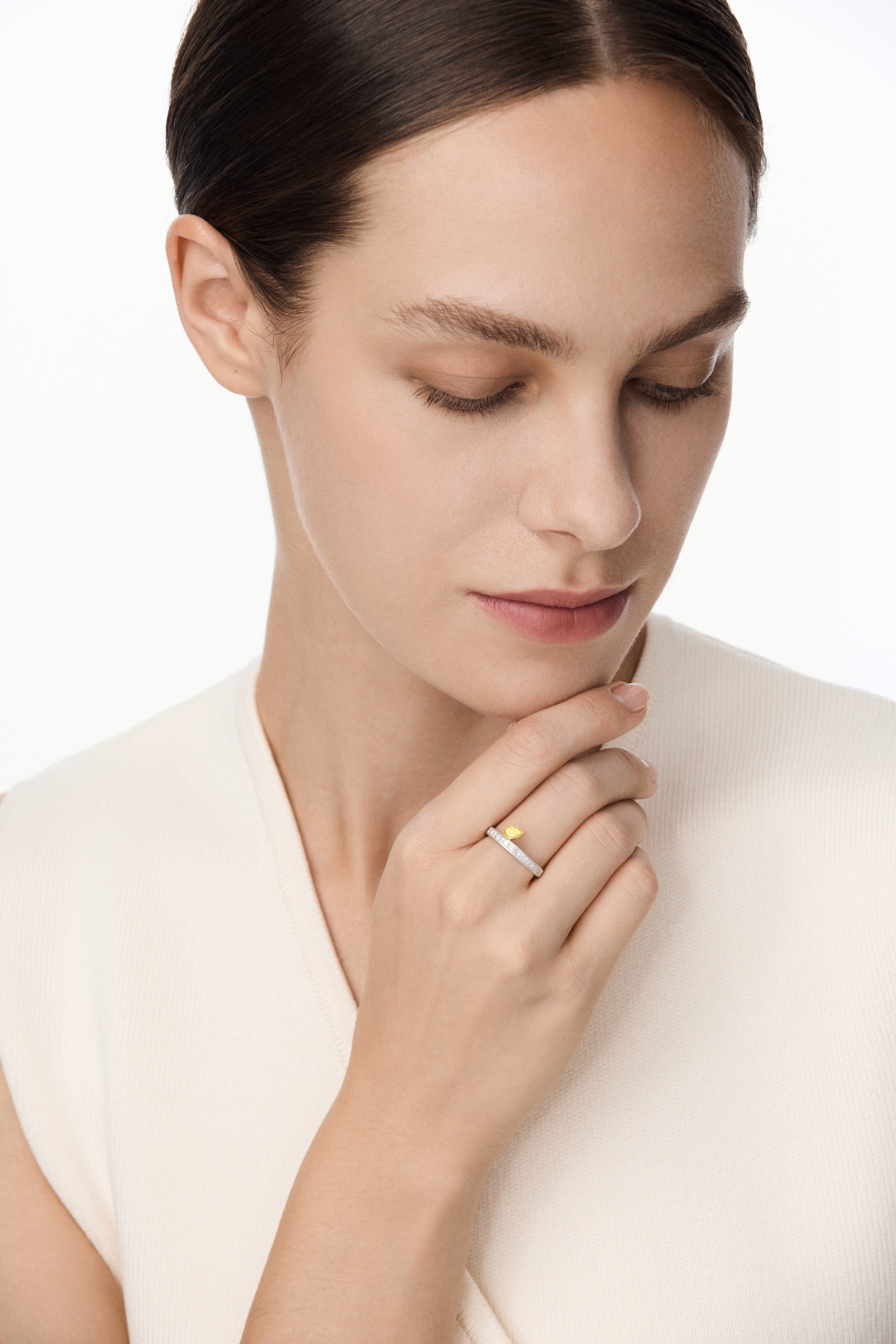 Equinox Ring Glacier White